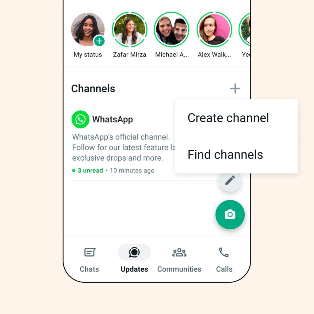 WhatsApp Canais chega ao Brasil | Jovem Digital
