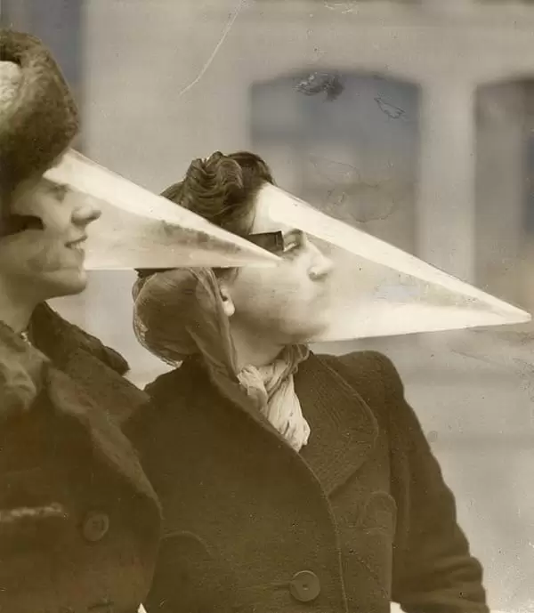 Máscara para tempestades de neve. Canadá, 1939