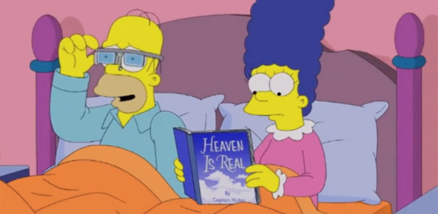 Óculos inteligentes - Os Simpson