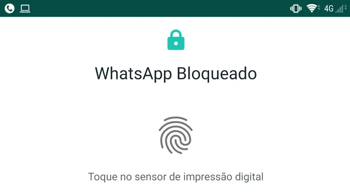 Ativando a Impressão Digital no WhatsApp Android em 3 passos