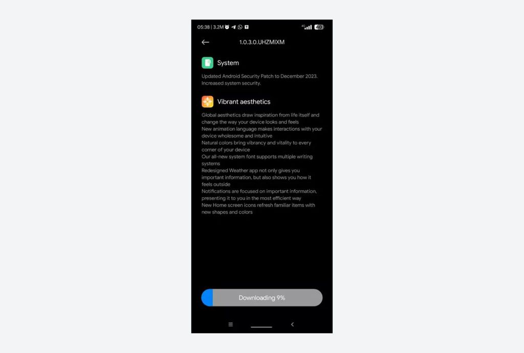 Redmi Note 12S começa a receber o HyperOS com Android 14!