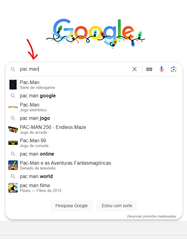 Pac Man do Google: Veja como acessar!