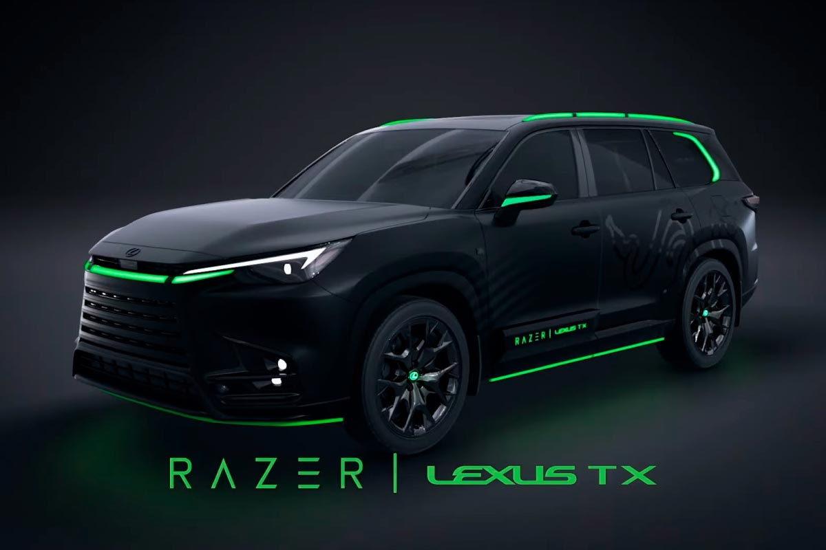 CES 2024: Conheça o luxuoso SUV Gamer inédito da Razer Lexus